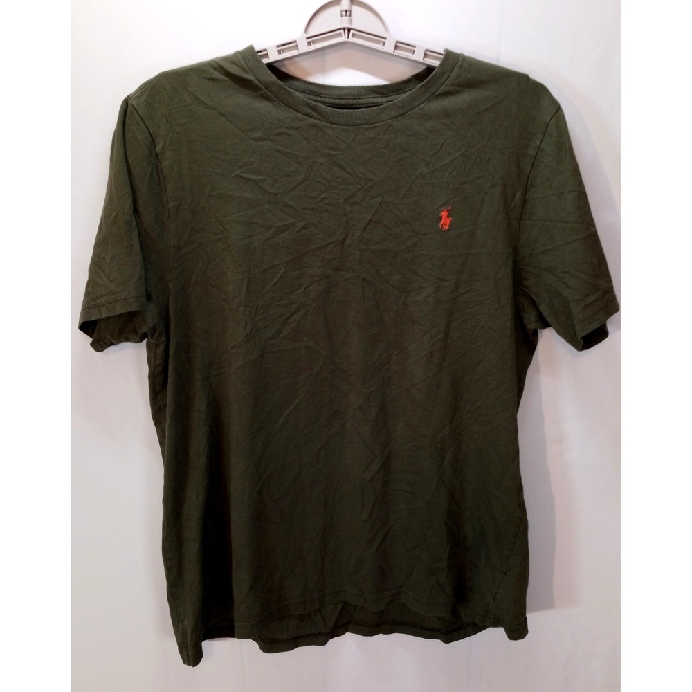 Polo Ralph Lauren Boy's T-shirt, XL, Olive Green